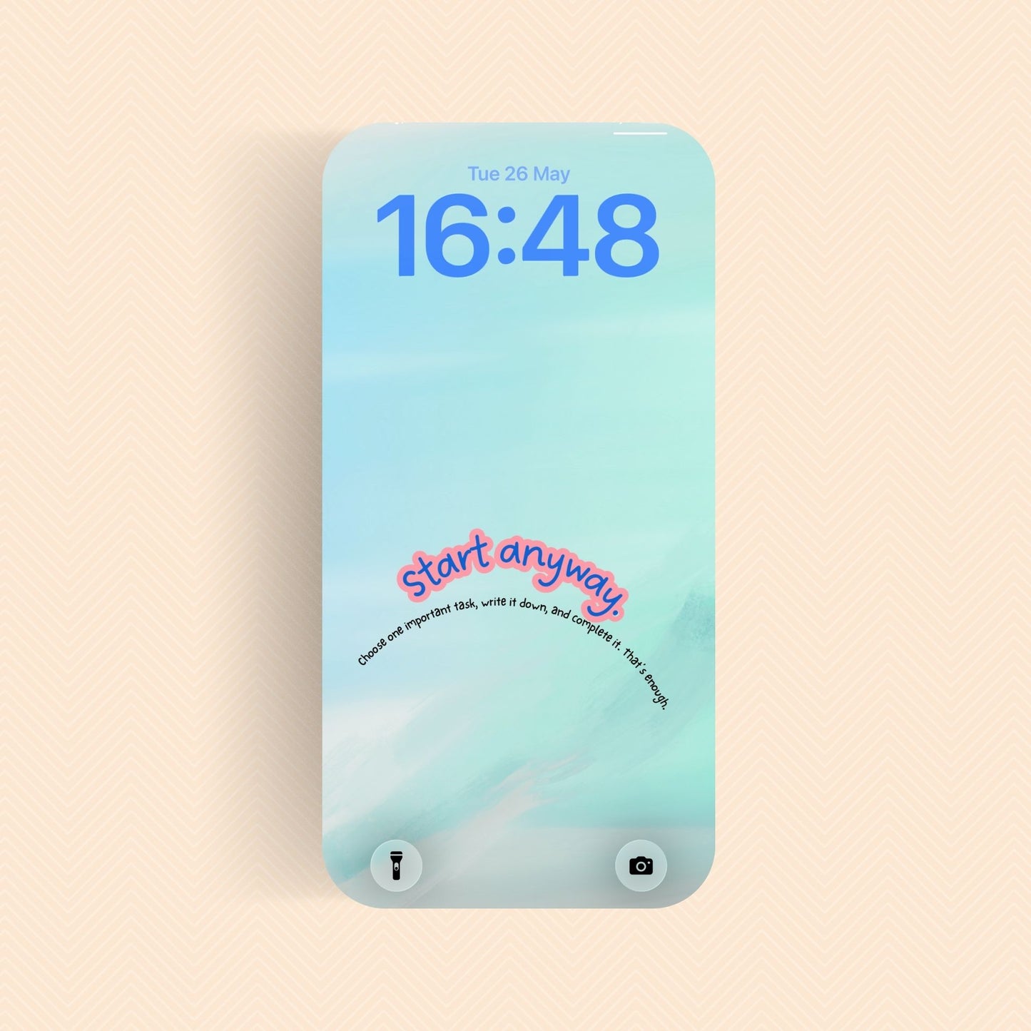 Calm Phone Lock Screen Wallpaper-Latency